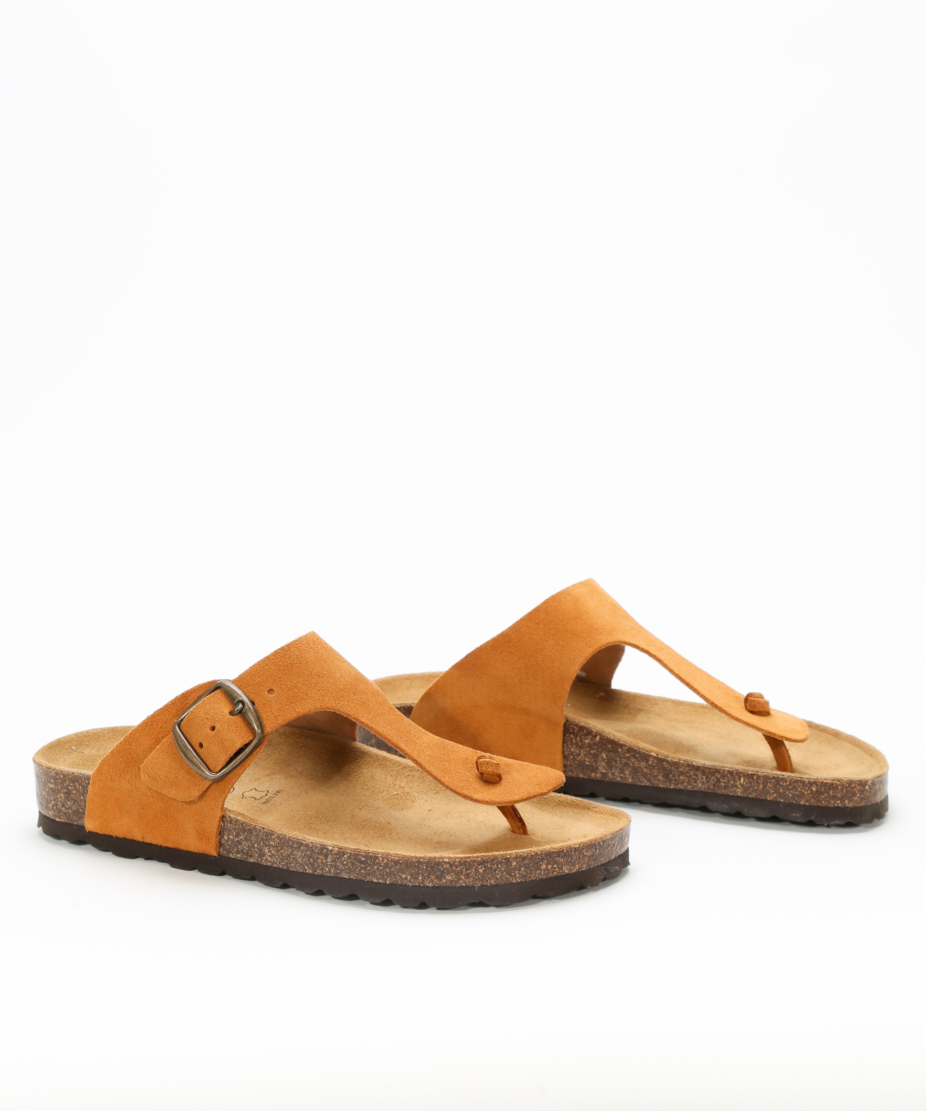 Sandalias de piel detalle metálico image number null